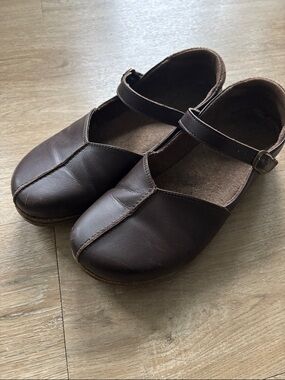 Stegmann Eva Mary Jane Shoes - Brown 9.5